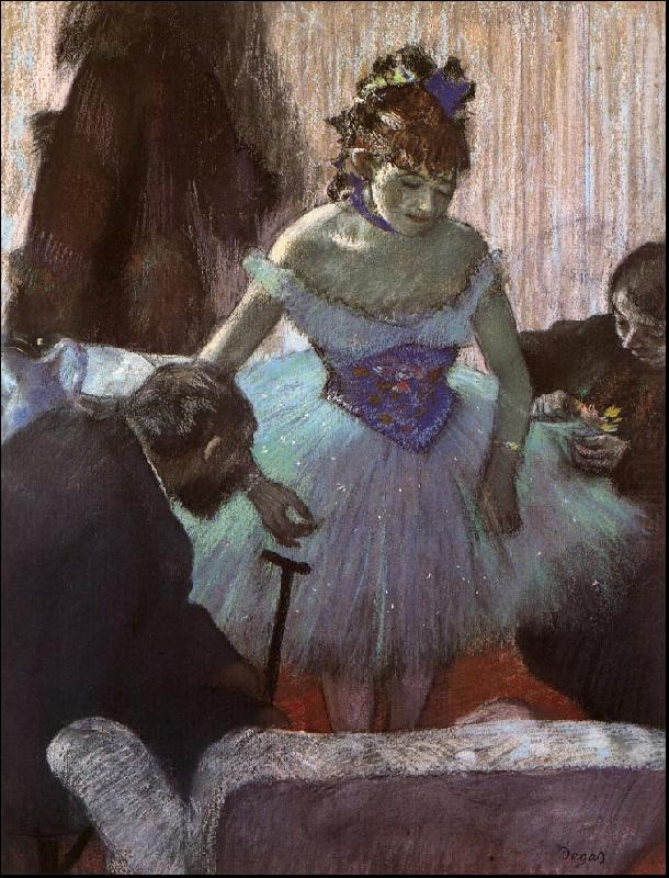 Before the Entrance on Stage, Edgar Degas